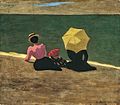 Sur la plage, 1899